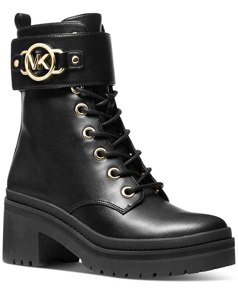 michael kors combat boots macys|michael kors boots high heel.